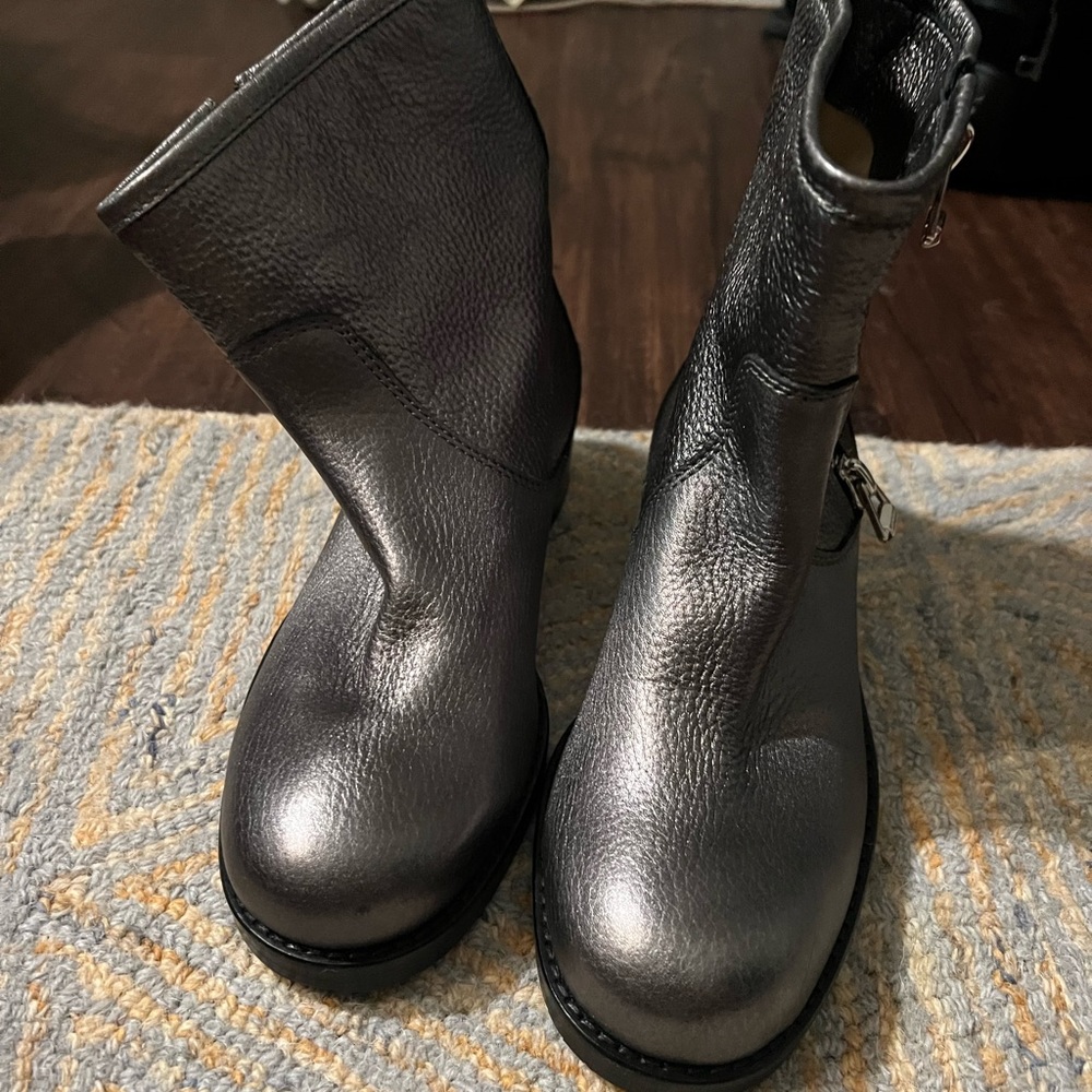 Jimmy Choo Dondo boot Metallic leather size 35.5